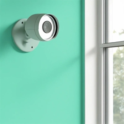 Gaithersburg vivint camera facing a window